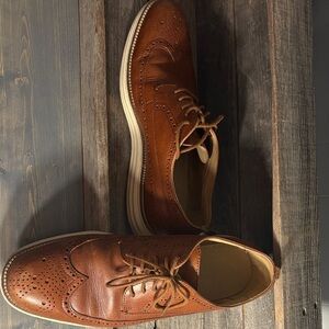 Cole Haan Brown Leather Derbys